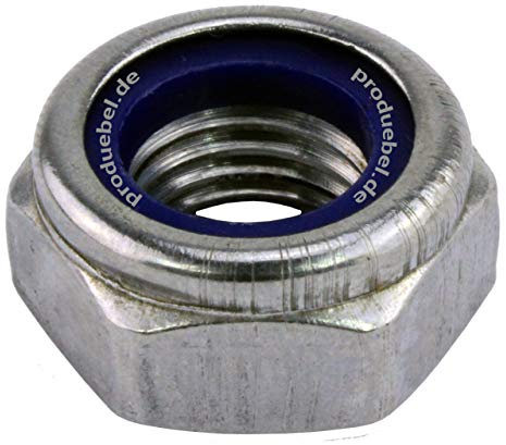 DIN 985 Sechskantmutter, selbstsichernd Edelstahl A2 V2A M 4 * 100 Stück