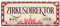 Zirkusdirektor Blechschild - Deko Schild im Retro Vintage Look - lustige Schilder Geschenkidee für Vater Papa Boss Manager Chef Meister Direktor Lehrer - Türschild oder Wanddeko - 28x12cm