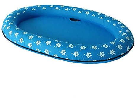 Flotteur pour animaux de compagnie | Flotteur pliable Stay Dry pour grands chiens - Flotteur de piscine gonflable pour chiens et chiots Grand flotteur de piscine contemporain pour chiens et chats