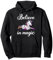 Niedliches Einhorn mit geschmückt mit einer Lichterkette Pullover Hoodie