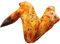 KIMISS 3D Hühnerbein Kissen Plüschtier, 20cm Simulation Lebensmittel Hühnerbein Plüschtier Chicken Wing Drumstick Fried Kissen Kissen Weicher Überwurf Kissen Home Decor (2)
