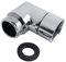 BYUTFA Shower Connector Adjustable 90 Degree Shower Head Elbow Adapter for Wall Mounted Handheld Showerhead Arm Extension Elbow Connector