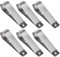 LT Easiyl 6pcs Garage Door Remote Control Opener Sun Visor Storage Clip sostituito con acciaio inox Sun Visor Storage Clip compatibile con Liftmaster Silver