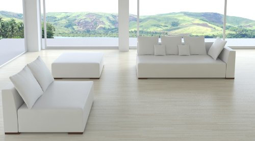 Vienna International Furniture Modell Magnum IN Leder Look - MODULARES Sofa