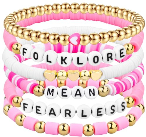 HLenyoy Freundschaft Armbänder Set - 11Pcs Inspiriert Armband Sommer Strand Armbänder Einstellbare Stretch Perlen Armbänder für Frauen Mädchen Zubehör Armband…