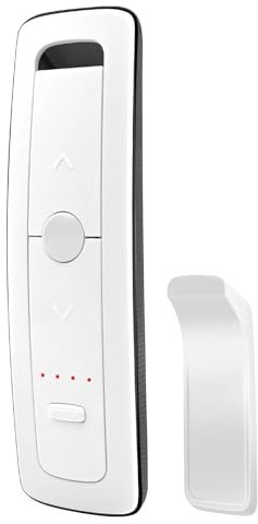 Lot de 1 Emetteurs Radio 5 Canaux Motorisés Pour Volet Roulant Compatible avec Situo 5 Pure Pour Contrôler 5 Kits ou 5 Appareils de Moteur Sans fil, Pour Stores et Volets Roulants