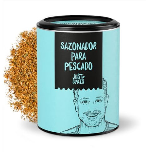 Just Spices Sazonador para Pescado, 60 g I La clave para cocinar pescados más sabrosos