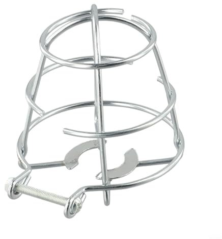 Sumsoctober Fire Sprinkler Guard Cover Cage Protector Iron Sprinkler Cover For Nozzle Bracket Pendent Head Fire Sprinkler For Ceiling