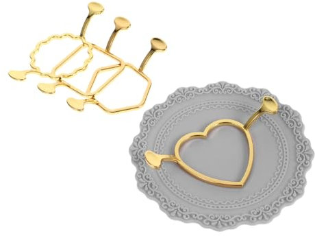 FOYTOKI 1satz Wax Seal Set Mit Silikonmatte Und Formen Für Einladungen Und Dekoration Enthält Herz Und Mehr Elegantes Wachsversiegelungskit