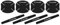 KDKDJ Film Protecteur pour Poignée de Porte de Voiture pour Citroen C2 2003-2009, Autocollant Voiture Autoadhésive Poignée de Porte Anti-Rayures Accessoires Voiture