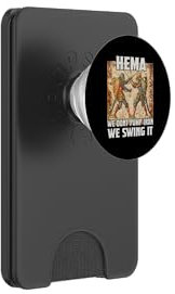 HEMA Fighter – Historischer Kampf mit Schwert & Rüstung HEMA PopSockets PopWallet für MagSafe