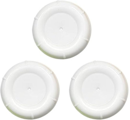 3 Pack Baby Caps Lansin- Bottles, Travel and Storage Portabl Lightweight and Lids Replacement,
