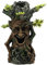 Zqxnt Resina Acquario Decorazioni Per Pesce Per Albero Viso Tronco Pesce Per Piccolo Ornamento Casa sull'Albero Grotta Per Shr