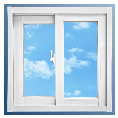 Generisch Finestra scorrevole per camper, cantina o pollaio - telaio in alluminio, facile sostituzione, robusta e durevole