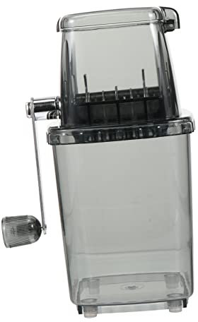 SHINEOFI Tritaghiaccio Manuale Tritaghiaccio Portatile Per Resistente Cutter in Facile Da Pulire e Riutilizzare