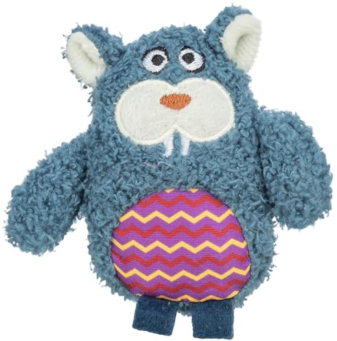 Trixie weiches Katzenspielzeug Monster, Plüschtier für Katzen – 11 cm | Weiches Spielzeug zum Spielen und Toben – fördert den Spieltrieb und sorgt für abwechslungsreiche Beschäftigung