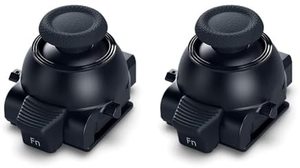 Stick-Modul-Ersatz für PS5 DualSense Edge Controller, 2er-Pack, einfacher Joystick-Ersatz, kompatibel mit PlayStation Dual Sense Edge Stick-Modul, um Drift zu lösen und Pro-Level-Genauigkeit