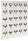 Biscottini Porte-clés maison - Porte-clés mural 25 crochets en bois 60x49x5 cm - Porte-clés mural - Tableau - Porte-clés mural pour entrées maison