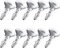NCC-Licht 10 x Eco Halogen Reflektor R50 46W = 60W E14 Strahler warmweiß 2700K flood 30° dimmbar (46 Watt)