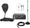 Pack Radio PNI Escort HP 8001L ASQ, 4W, 12V, 40 canaux + Antenne CB PNI Extra 40 avec Aimant Inclus, Longueur 45 cm, 30W