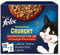 FELIX Sensations Crunchy Katzenfutter nass in Gelee, Sorten-Mix, 4er Pack (4 x 20 Beutel à 85g)