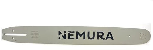 Nemura Guide Chaine Tronçonneuse - Compatible avec Husqvarna 50 cm - Pas de 3/8 - Jauge de 0.58 (1,5mm) - Pièces Détachées pour Outillage Jardin - Marque Française