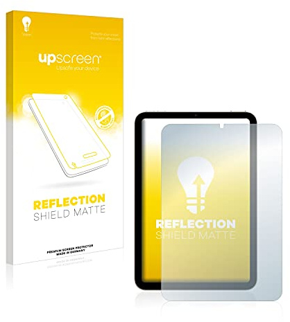 upscreen Schutzfolie für Apple iPad Mini 6 2021 | Entspiegelter Displayschutz Made in Germany Anti-Reflex Displayschutz-Folie Matt Anti-Fingerprint