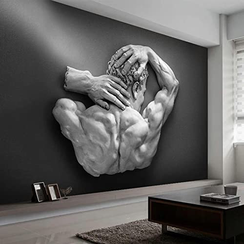 XTSWallpaper Fototapete 3D Effekt 200X150Cm Muskel Frau Fitness Wandtattoo Wandaufkleber Tapete Fototapete 3D Effekt Wandbild Wandtapete Hauptdekorationen Für Wohnzimmer Schlafzimmer