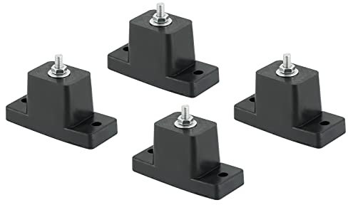 AMGSH 4 Stück Gummi-Vibrationsisolator-Montagehalterung für Klimaanlage Kondensator Montagehalterung für Outdoor Mini Split