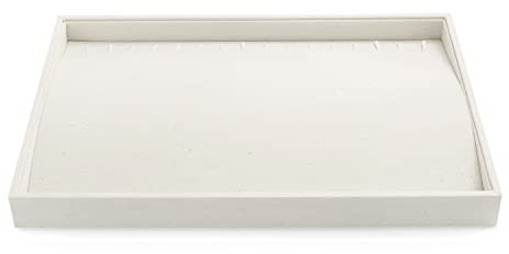 Oirlv Lin Empilable Plateau Bijoux,Plateau Collier,Rangement Longue Chaîne Bracelet