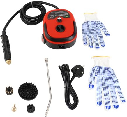 Kavolet 2500W Steam Cleaner, High Pressure for Cleaning, Portable Handheld Steam Cleaners for Home Use, for Car Detailing, Steam Cleaner for Upholstery, Kitchen, Bathroom, Grout and Tile