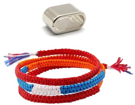 Kobeleen Von japanischen Comics inspirierte Handkette Dein Name Kumihimo Armband Handgefertigter Freundschaftsarmbandschmuck für Anime-Fans