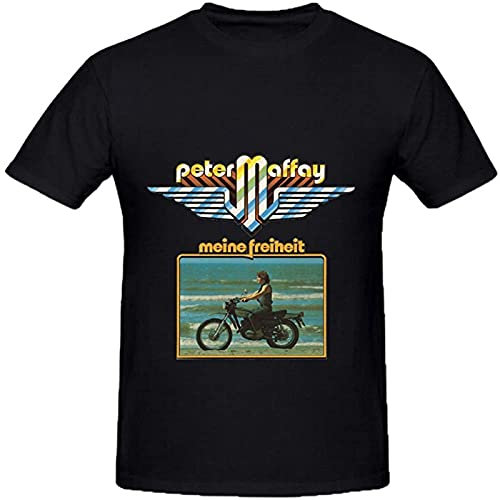 Peter Maffay Meine Freiheit Roll Mens Casual T-Shirt Black Tee M