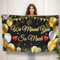 Koliphy We Missed You So Much Banner, Welcome Home Deko, Willkommen Zurück Banner, Welcome Back für Klassenzimmer Familie Rückkehr Familienfeiern Dekoration(Schwarz Gold)