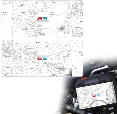 WARFEL Accessori per B&M&W per Vario Caso della Protezione Sticker 2013 2014 2015 2016 2017 2018 2019 2020 R1200GS R1250GS LC Moto Side Box Decorazione Adesivi Caso