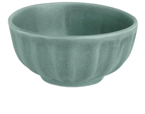 nisbets limited Olympia Corallite Green Deep Bowl - 105x55mm (Box 12) | Dishwasher and microwave safe; durable chip-resistant glaze stands up to heavy-duty daily professional catering use.