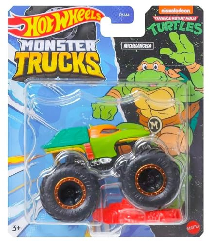 Hot Wheels Monster Trucks Teenage Mutant Ninja Turtle Michelangelo