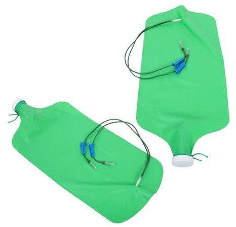 COOPHYA 2pezzi Sacca Per Irrigazione Alberi Con Regolabile Per Rifornimento Acqua E Nutrienti Sacchetto Goccia Per Piante Riutilizzabile E Durevole Materiale Con Design Doppio Tubo Per Irrigazione