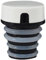 MagiDeal Bidet portatile per toilette, spruzzatore di bidet portatile, mini, anziani, comodo foro compatto, attaccamento bidet personale, Bianco