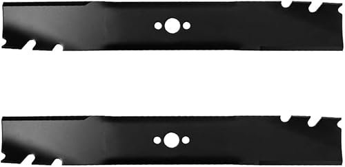 YFZS Timemaster 30 inch Mulching Blades 116-6358-03 for Toro 20120p 20199 21199 20200 20122p Ex Mark ECKA30, Replace Time Master 30 Deck Lawn Mower 120-9500-03 (2 Pack)