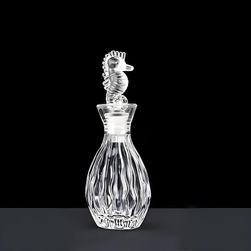 Decanter per Vino Dispenser Bevande Decanter Whisky Alcolici Regalo Uomo Compleanno Bottiglia Vetro Vino Personalizzata Teschio Regalo 40 anni Uomo Accessori Vino Regalo Casa (Cavalluccio 6 * 16cm)