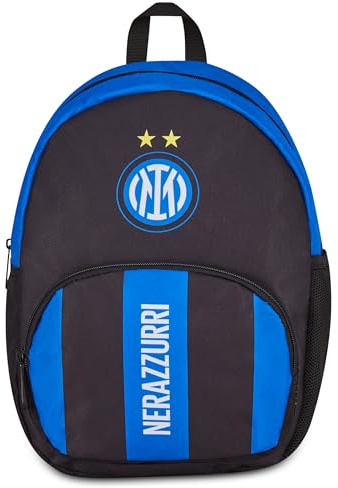 Seven Rucksack Small Inter, Electric Blue, Monofach Rucksack mit Trinkflaschentasche und Fronttasche, 14 Liter Fassungsvermögen für Kinder, Kindergarten