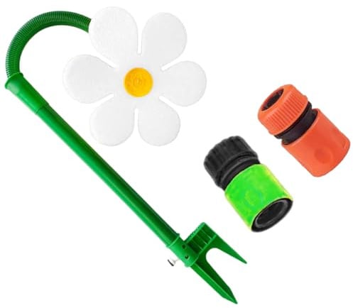 Whirling Flower Sprinkler Head For Full-Circle Turf & Garden Coverage Long-Lasting Outdoor Irrigation Setup Automatic Rotating Sprinkler