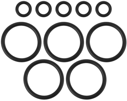 YINETTECH 10 Stücke Schweißen Maschine O-Ring 67309259 16x20x2mm & 5x8x1,5mm Kompatibel mit Messer Griesheim Stern