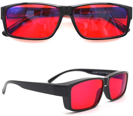 CutitiUU 98% Blaulicht-blockierende Brille,TR90 Anti-Blaulicht Anti-Ermüdungsbrille,Anti Blaulicht Lesebrille Blaues Licht Blockierung,Amber getönte Gaming-Brille für besseren Schlaf