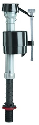 Fluidmaster 100554467 Toilet Tank Fill Valve, Black, 1 Pack