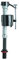 Fluidmaster 100554467 Toilet Tank Fill Valve, Black, 1 Pack