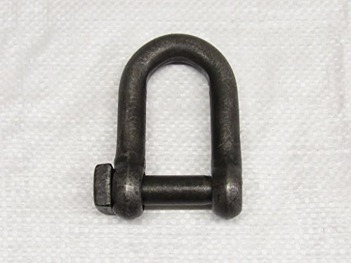 25MM x 28MM Self Colour Dee Shackle with Screw Pin Square Head