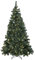 Best Season LED-Weihnachtsbaum ''Ottawa'', beleuchtet, Indoor/Outdoor IP44, ca.210 cm, 260 warmweiße LED`s, incl. Fuß