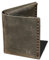Premium wallet MONO aus grauem Nubuk für Männer • feiner Seidenglanz: erhlich, exklusiv, metallfrei • für Scheine bis 200€, Münzen & 10+ Karten • fair made in Füssen